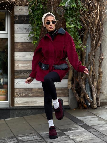 Valencia Burgundy🍷, Burgundy, One size